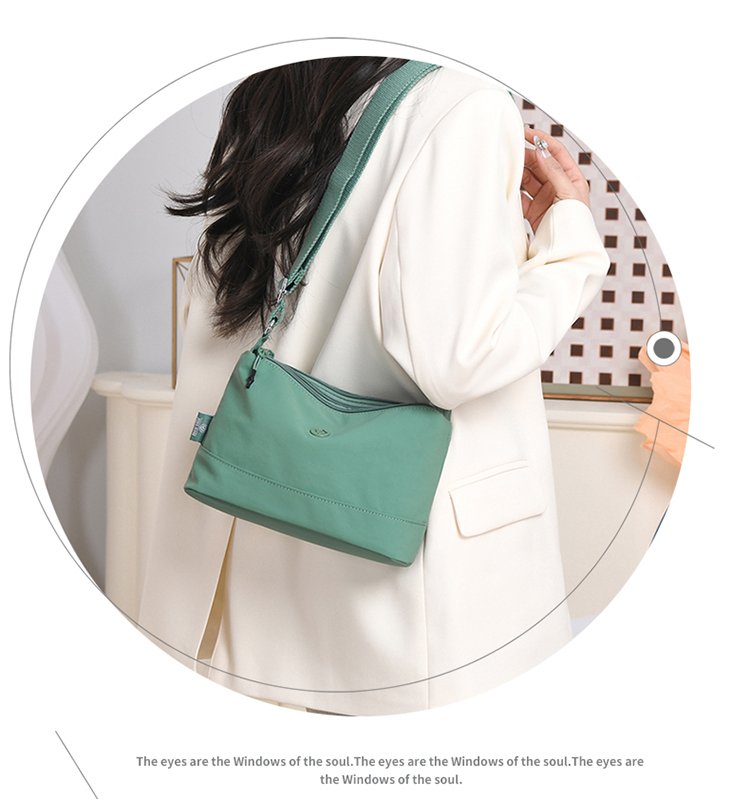Women's Soft Everyday Nylon Shoulder Bag detail 25