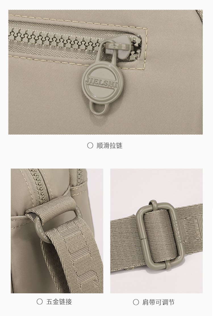 Women's Multi-Pocket Nylon Crossbody Bag detail 27