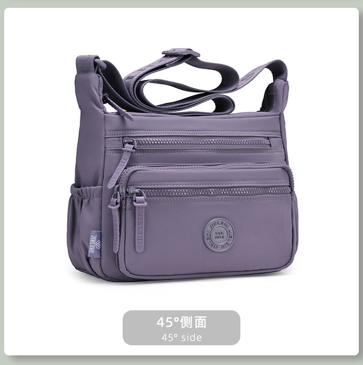 Women's Multi-Pocket Fabric Crossbody Bag detail 22