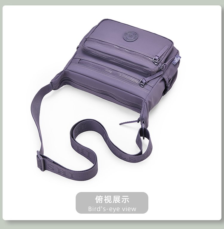Women's Multi-Pocket Fabric Crossbody Bag detail 26