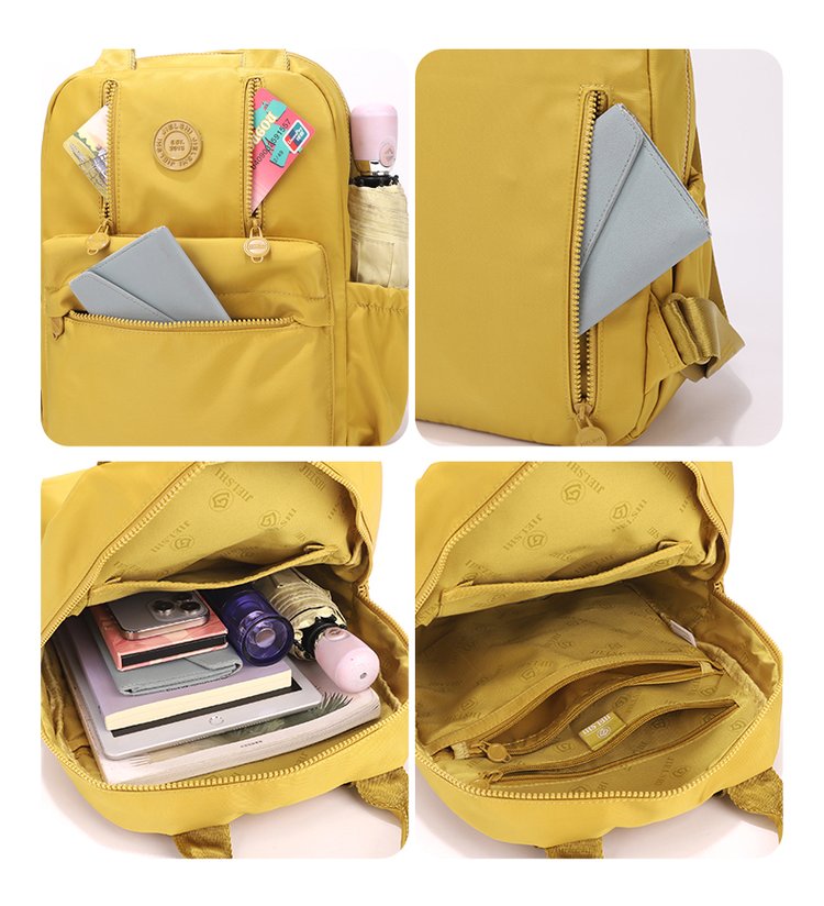 Women's Front Pocket Nylon Backpack detail 36