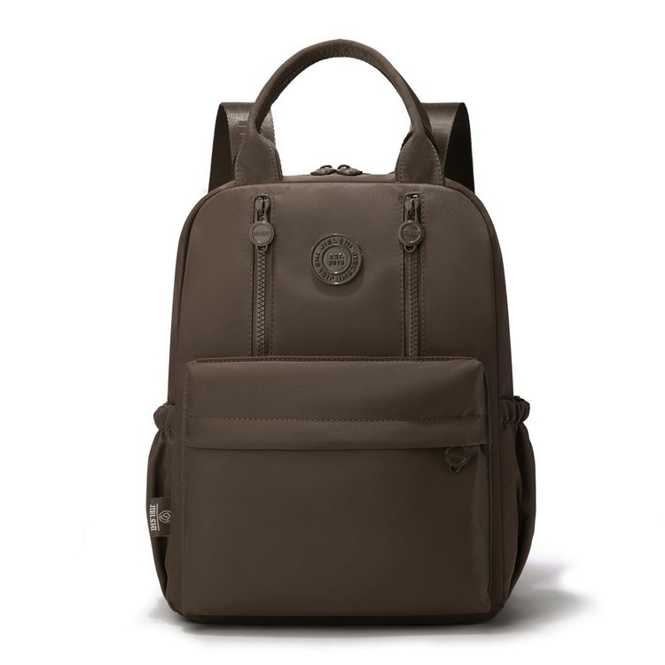 Women's Front Pocket Nylon Backpack view 1