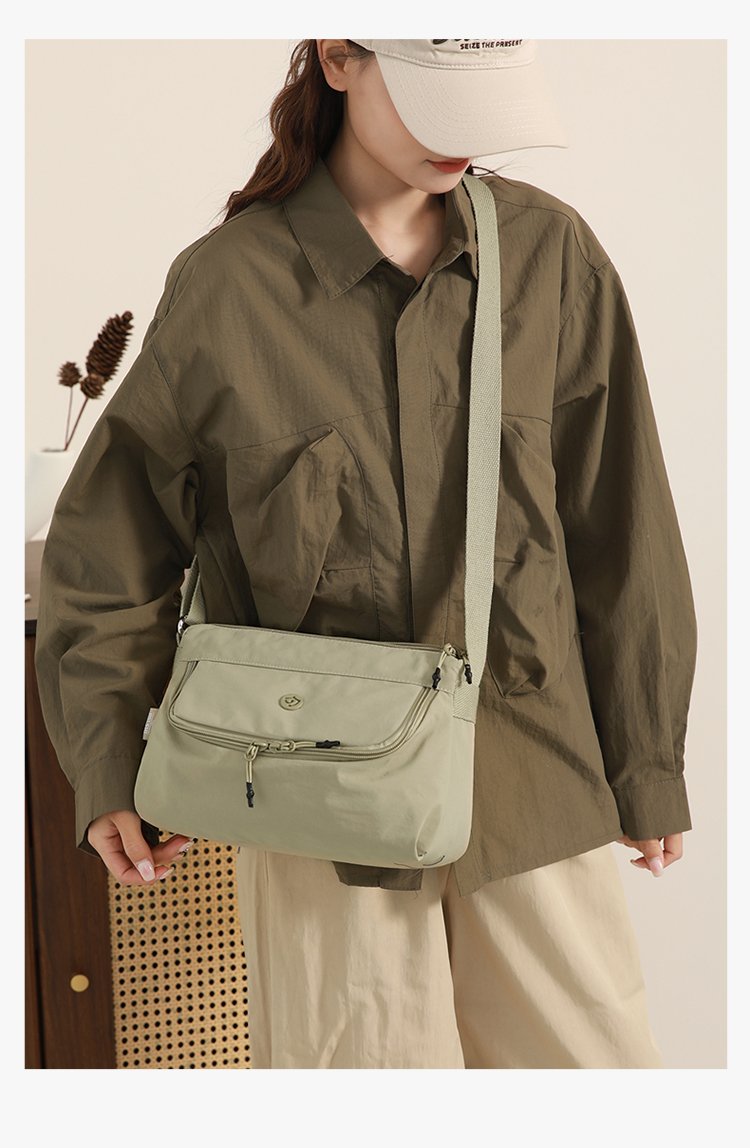 Women's Multi-Pocket Nylon Crossbody Bag detail 16