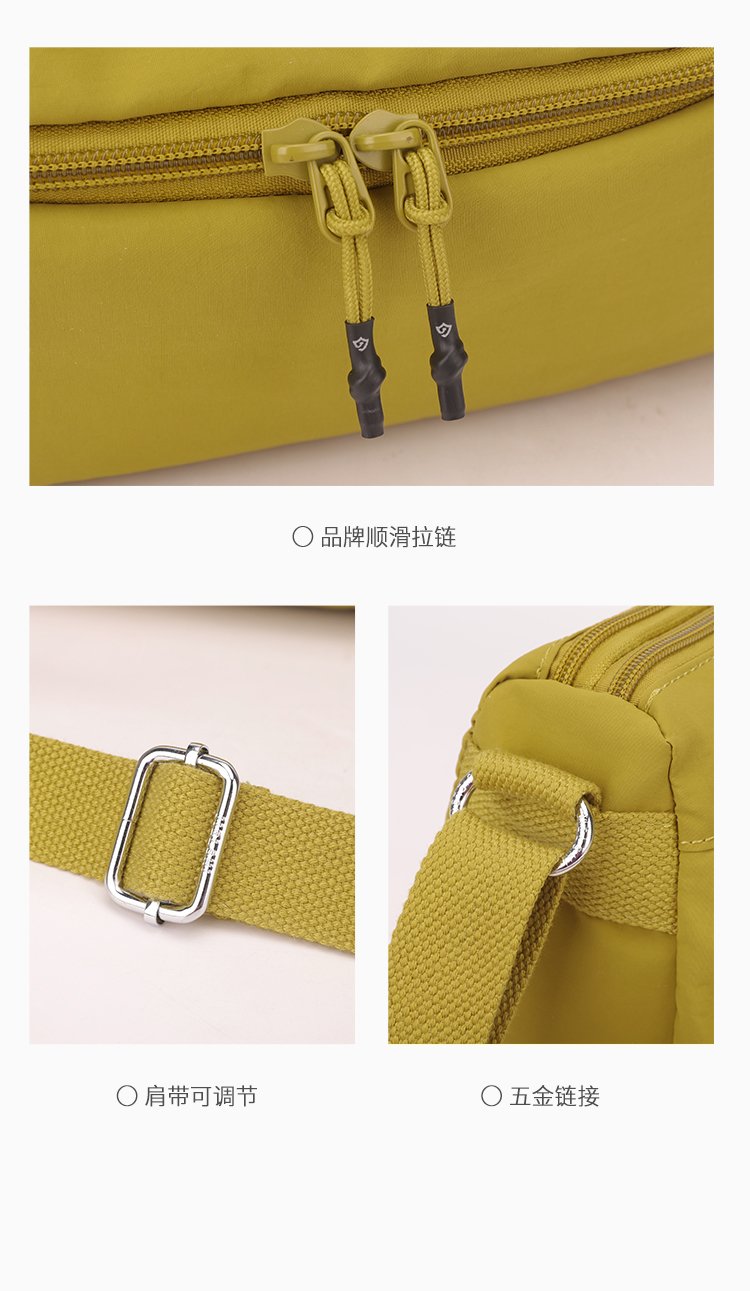 Women's Multi-Pocket Nylon Crossbody Bag detail 20