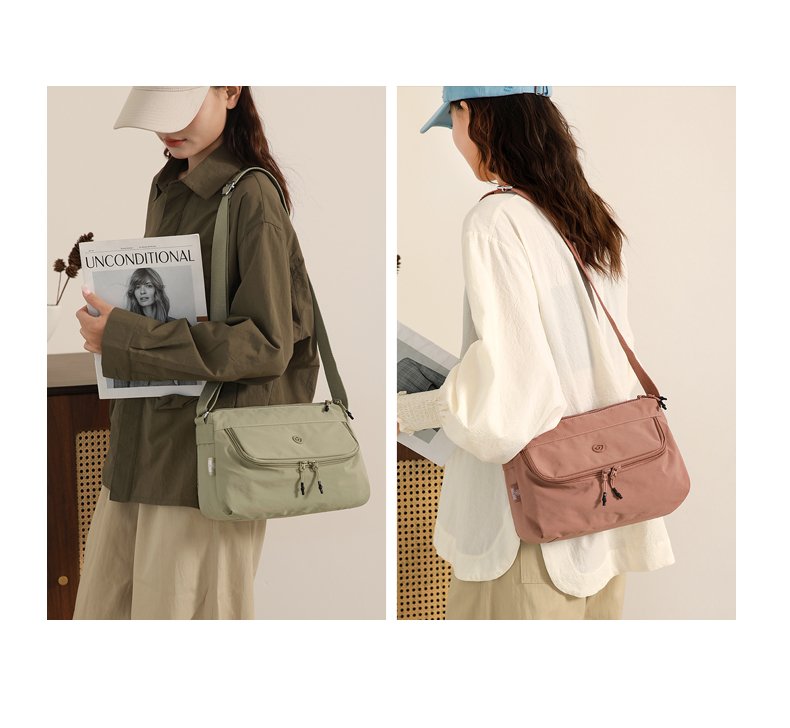 Women's Multi-Pocket Nylon Crossbody Bag detail 32
