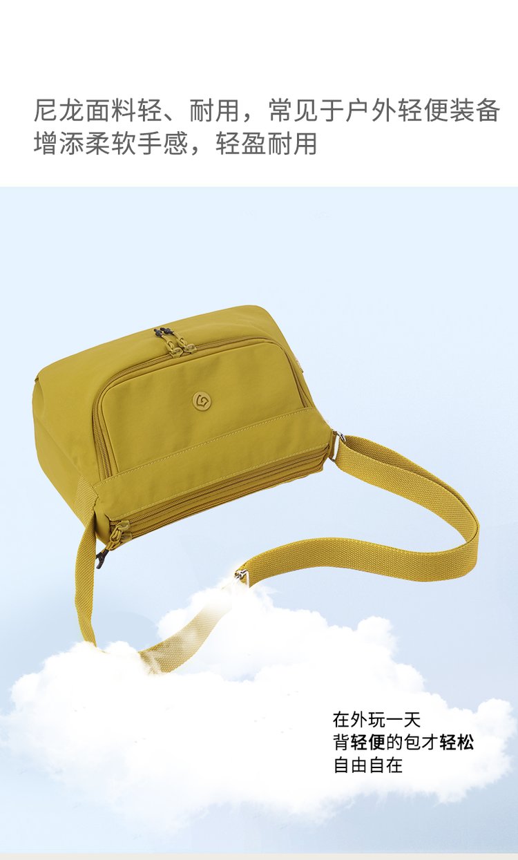 Women's Multi-Pocket Nylon Crossbody Bag detail 33