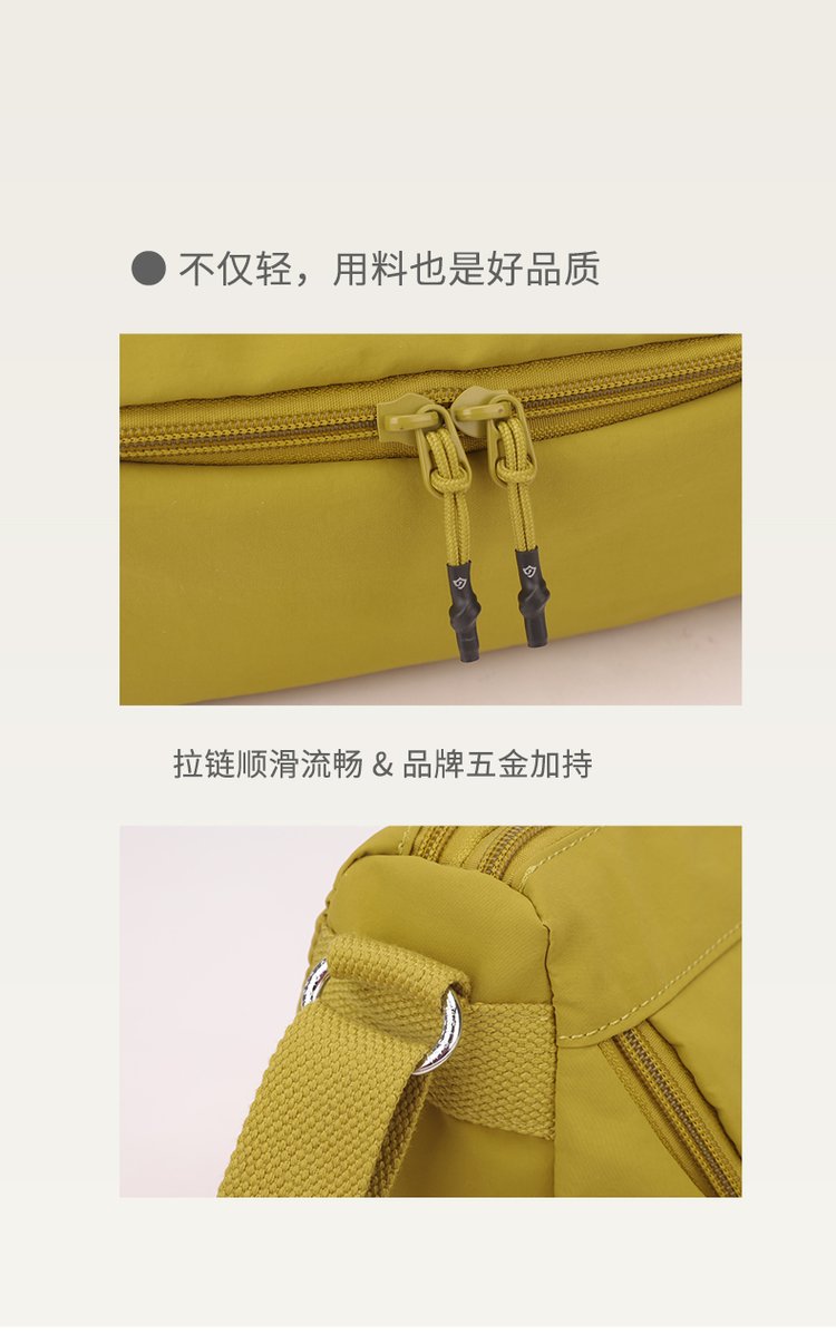 Women's Multi-Pocket Nylon Crossbody Bag detail 34