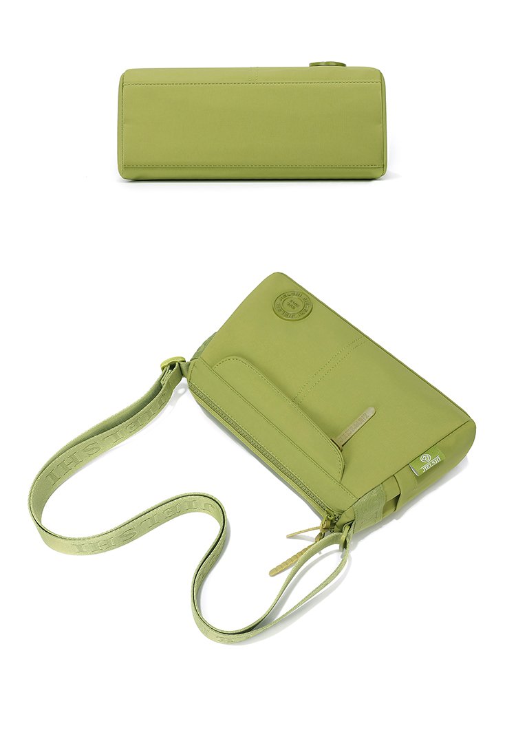 Women's Front Zip Nylon Crossbody Bag detail 25