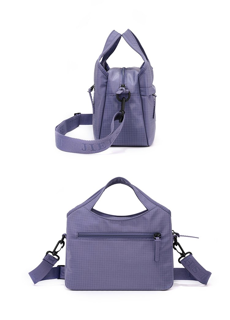 Women's Textured Nylon Top Handle Bag detail 26