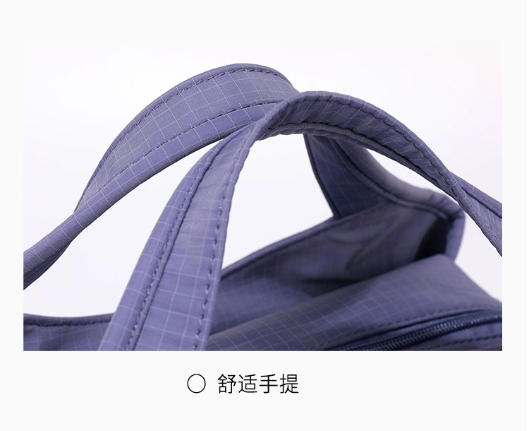 Women's Textured Nylon Top Handle Bag detail 31