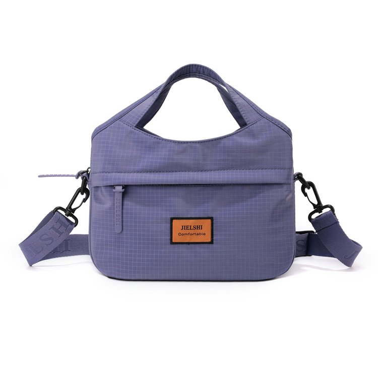 Women's Textured Nylon Top Handle Bag view 3
