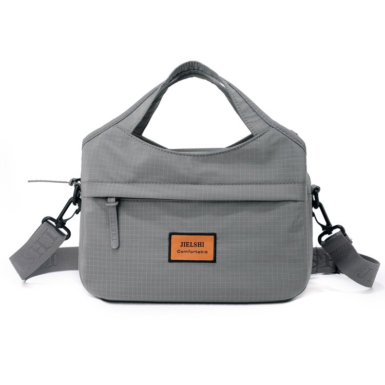 Women's Textured Nylon Top Handle Bag view 5