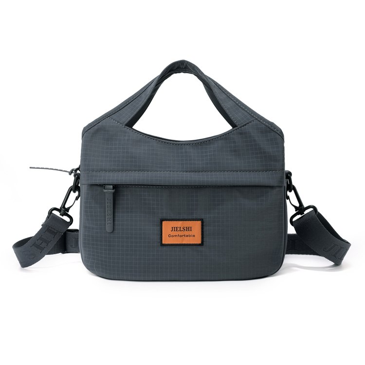 Women's Textured Nylon Top Handle Bag view 7