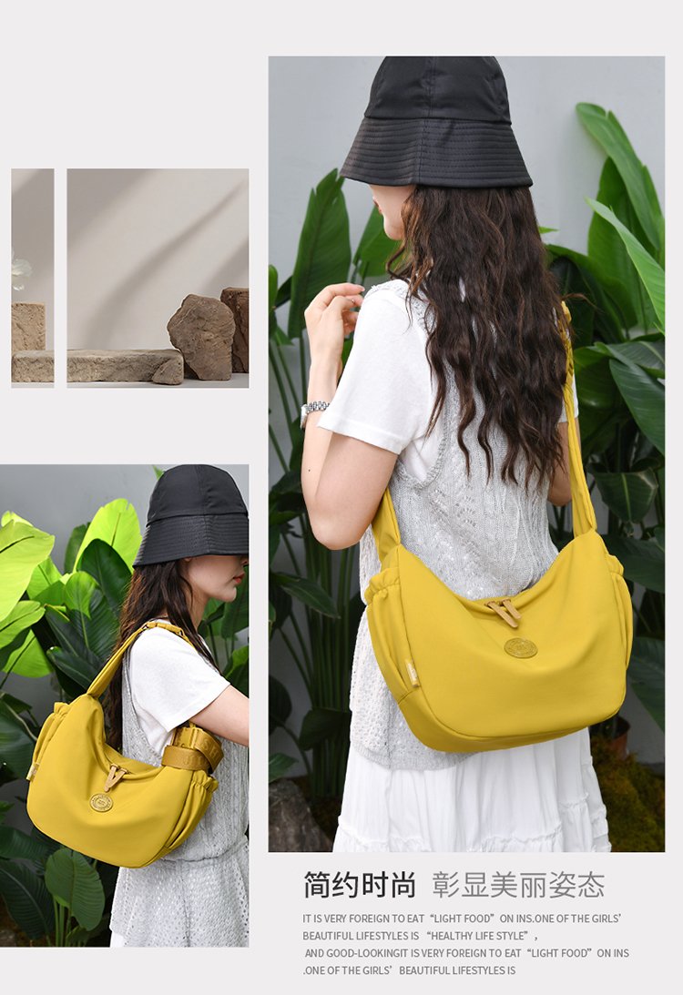 Women's Casual Fabric Shoulder Bag detail 19