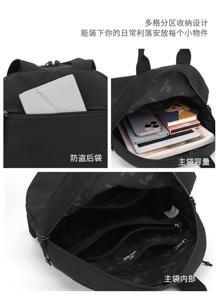 Women's Casual Nylon Backpack detail 39