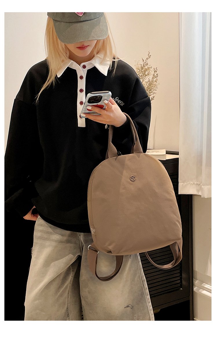 Women's Casual Nylon Backpack detail 8