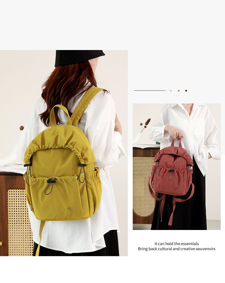Women's Casual Nylon Backpack detail 17