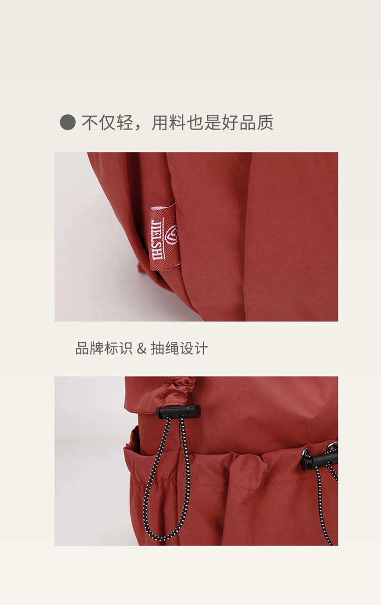 Women's Casual Nylon Backpack detail 34