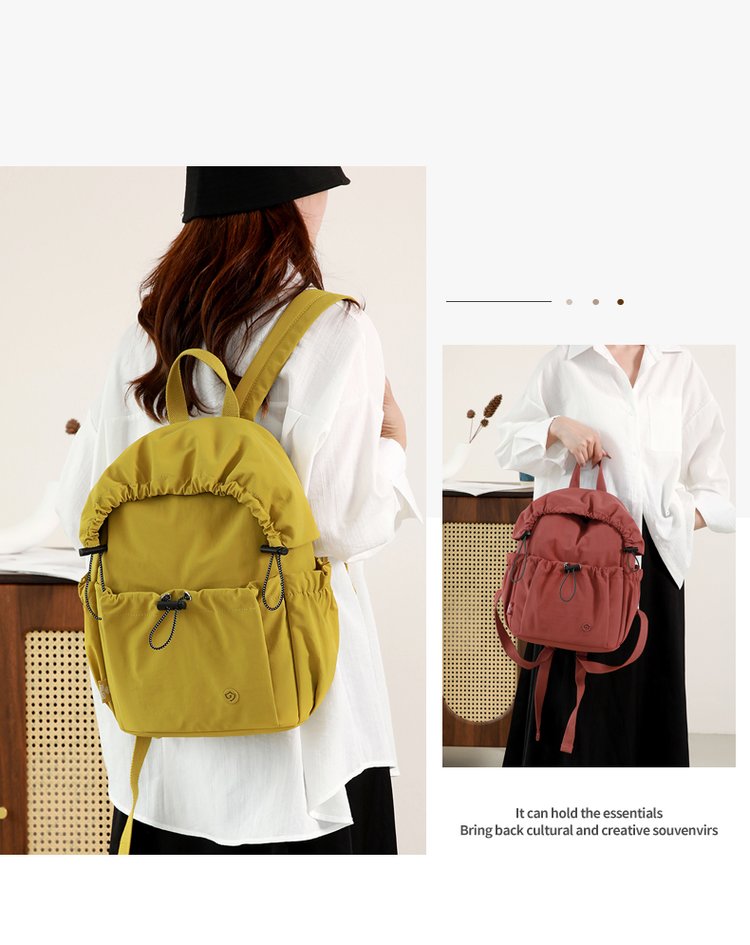 Women's Casual Nylon Backpack detail 40