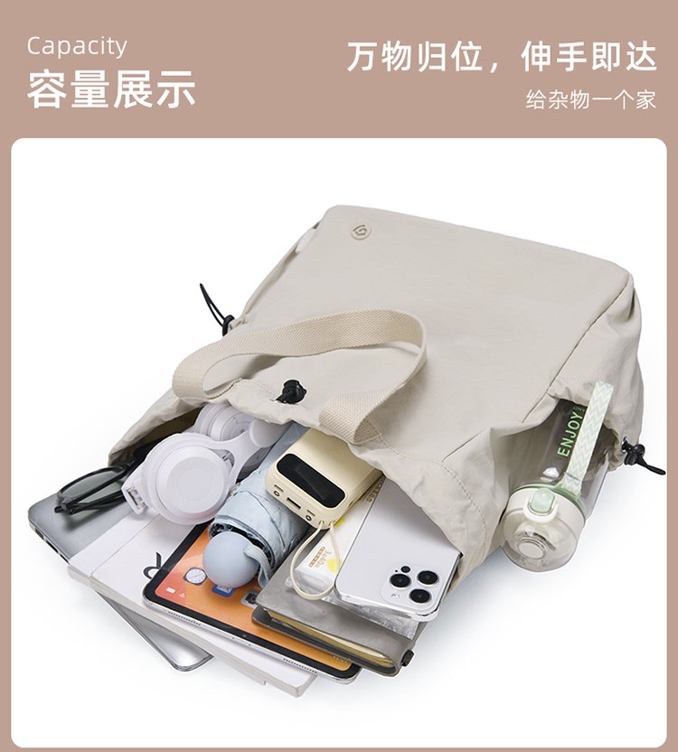 Women's Casual Nylon Backpack detail 11