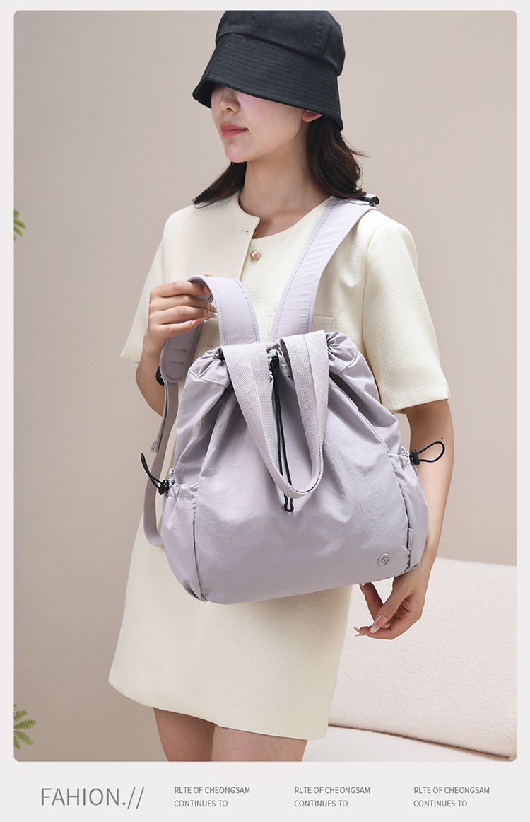Women's Casual Nylon Backpack detail 16