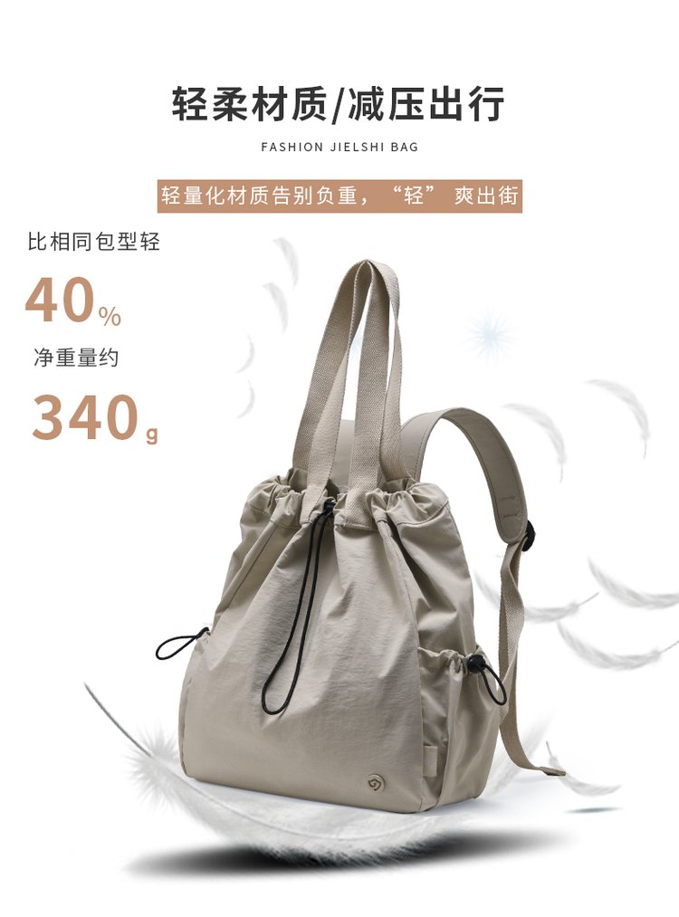 Women's Casual Nylon Backpack detail 36