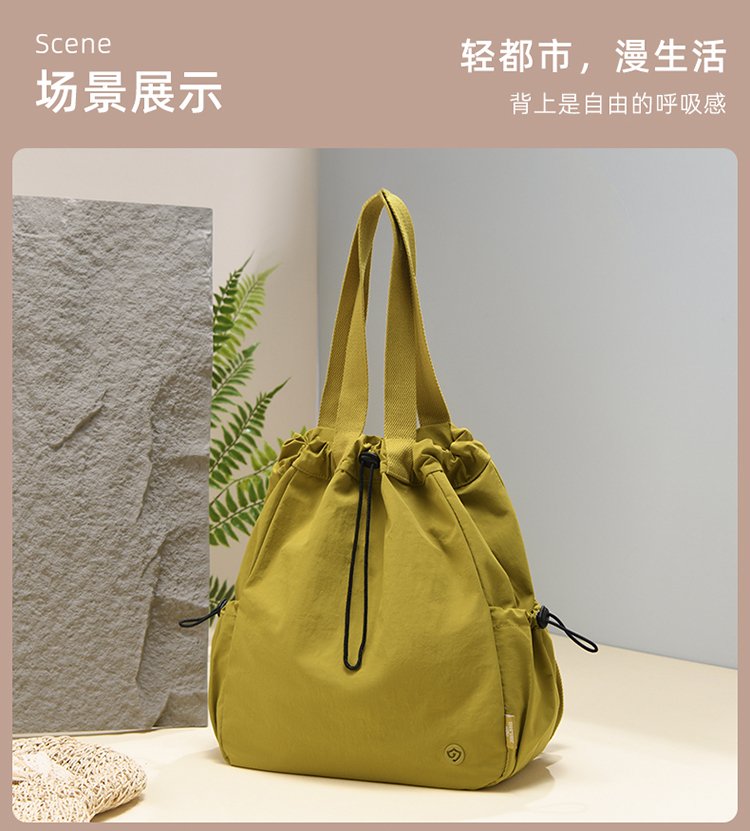 Women's Casual Nylon Backpack detail 4