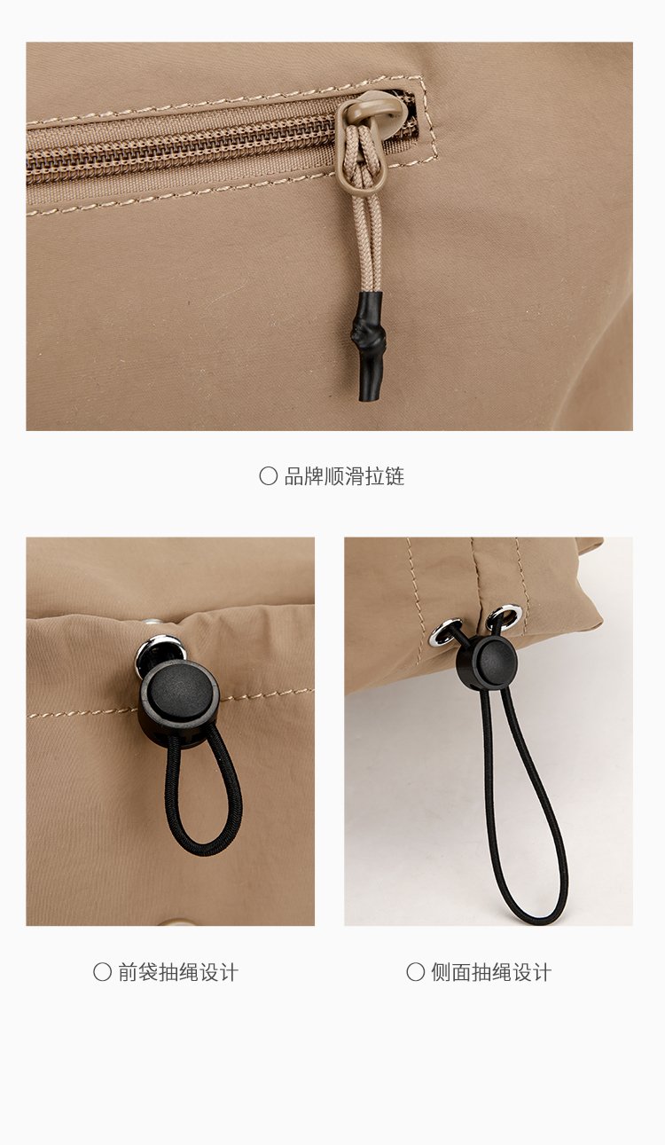 Women's Soft Everyday Nylon Shoulder Bag detail 25
