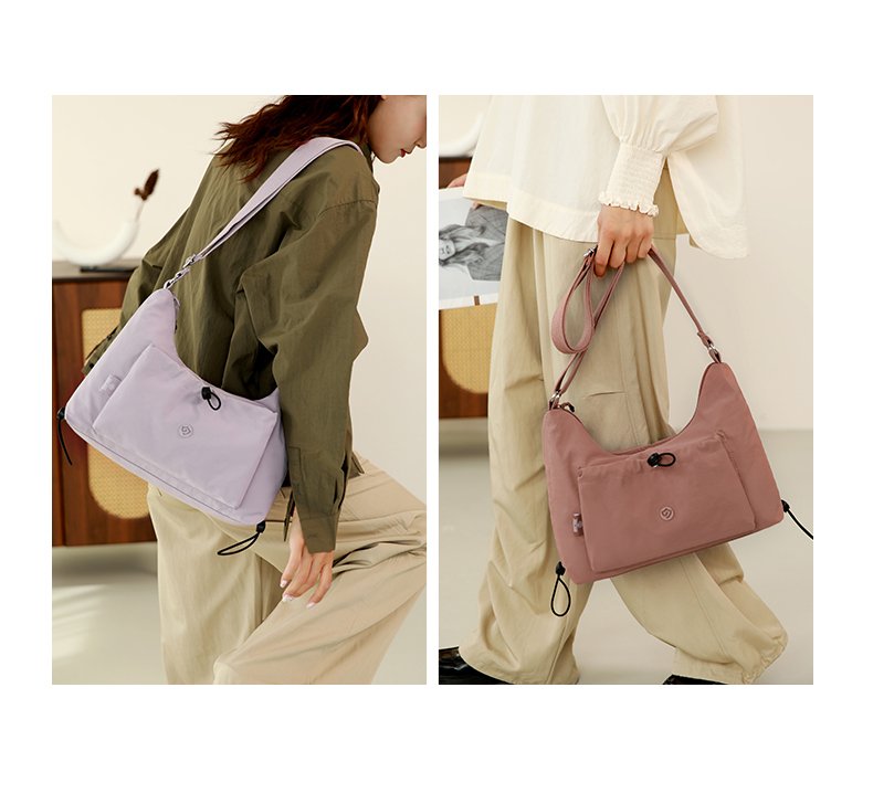 Women's Soft Everyday Nylon Shoulder Bag detail 35