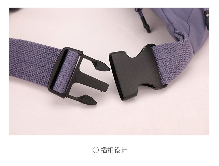 Women's Multi-Pocket Nylon Waist Bag detail 20