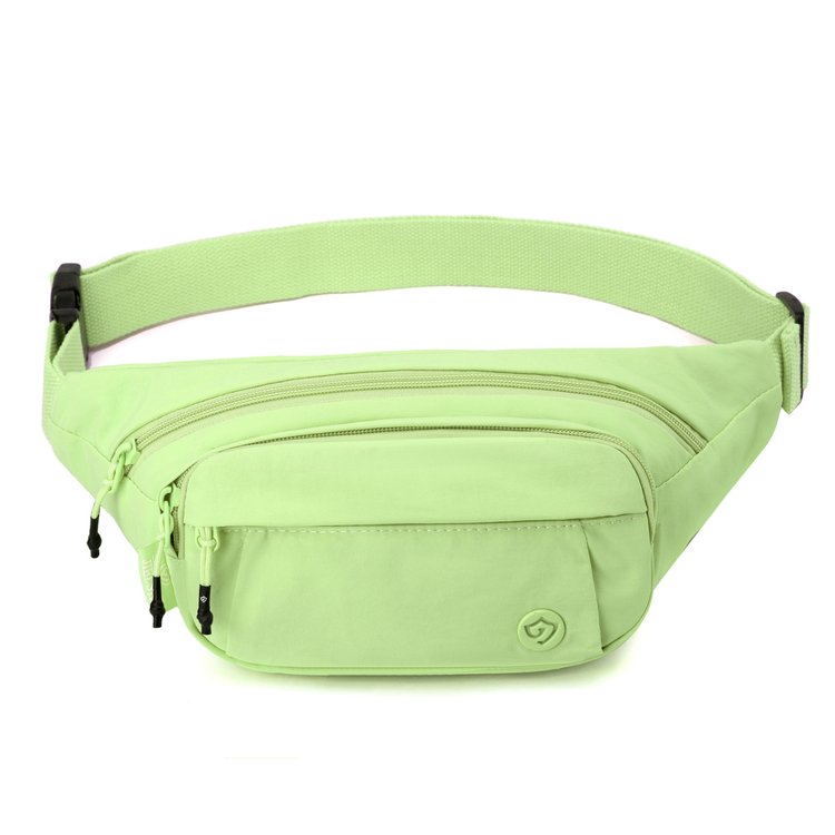 Women's Multi-Pocket Nylon Waist Bag view 3