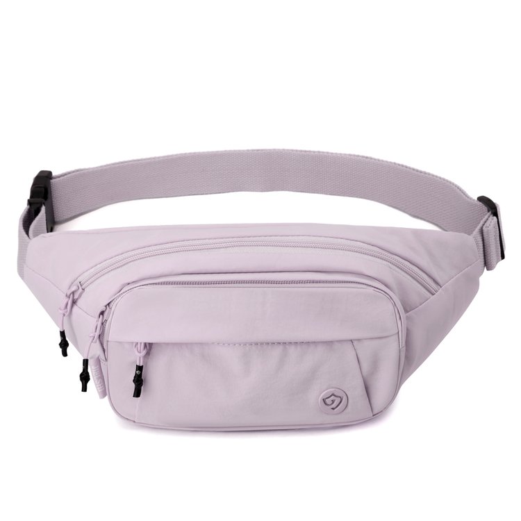 Women's Multi-Pocket Nylon Waist Bag view 4