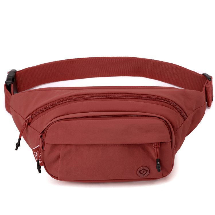 Women's Multi-Pocket Nylon Waist Bag view 8