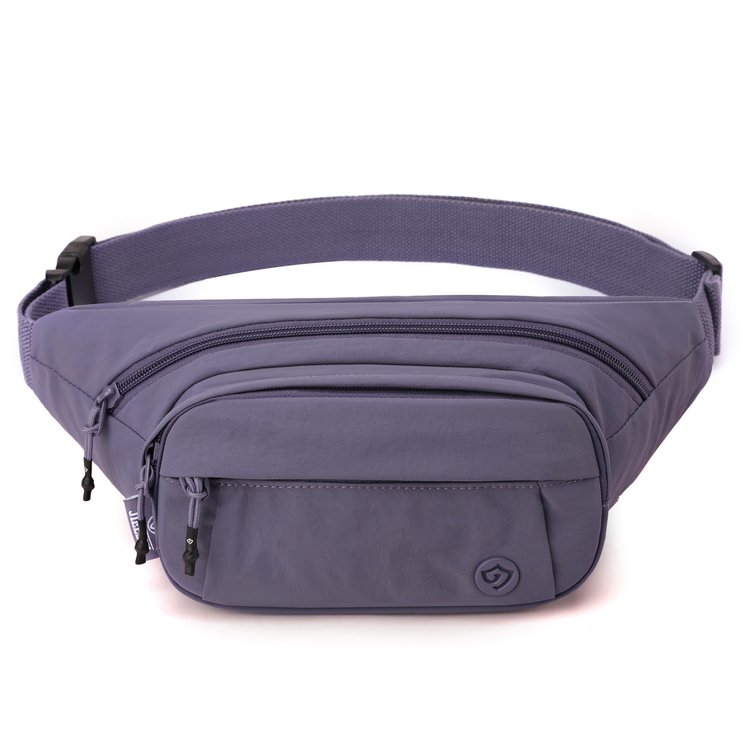 Women's Multi-Pocket Nylon Waist Bag view 9