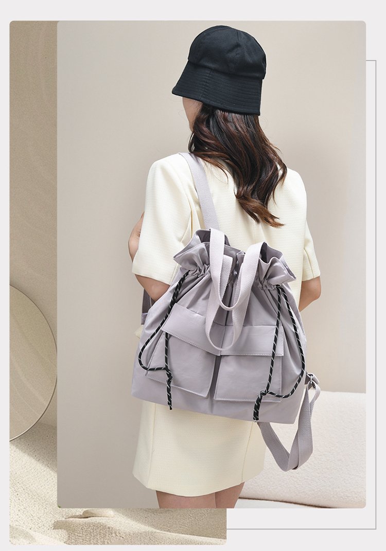Women's Casual Nylon Backpack detail 17