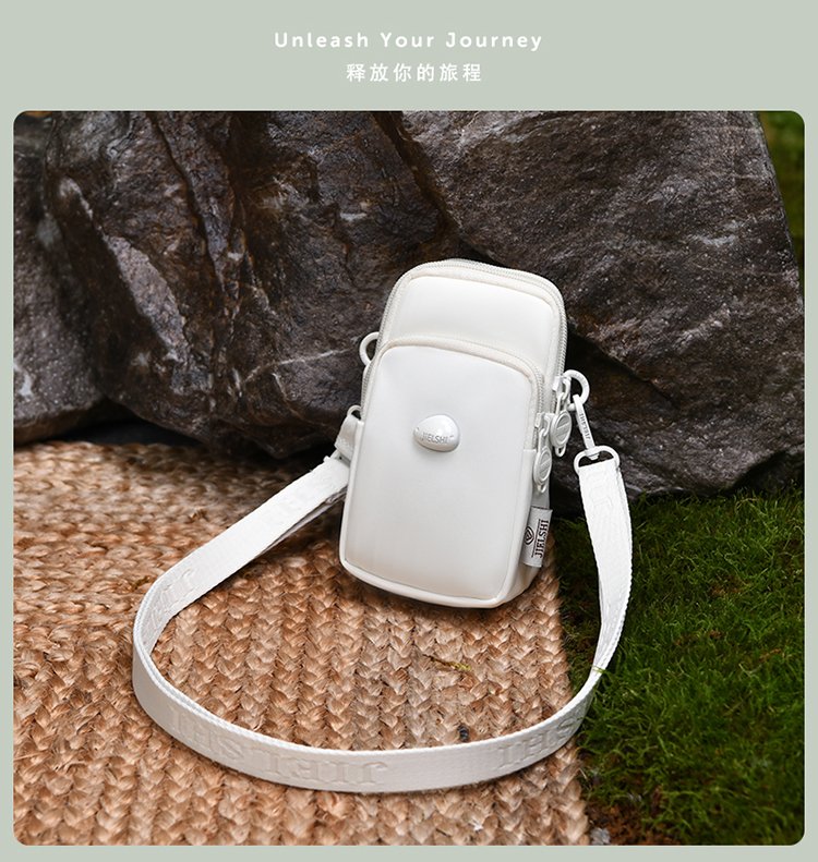 Women's Multi-Pocket Fabric Phone Crossbody Bag detail 5