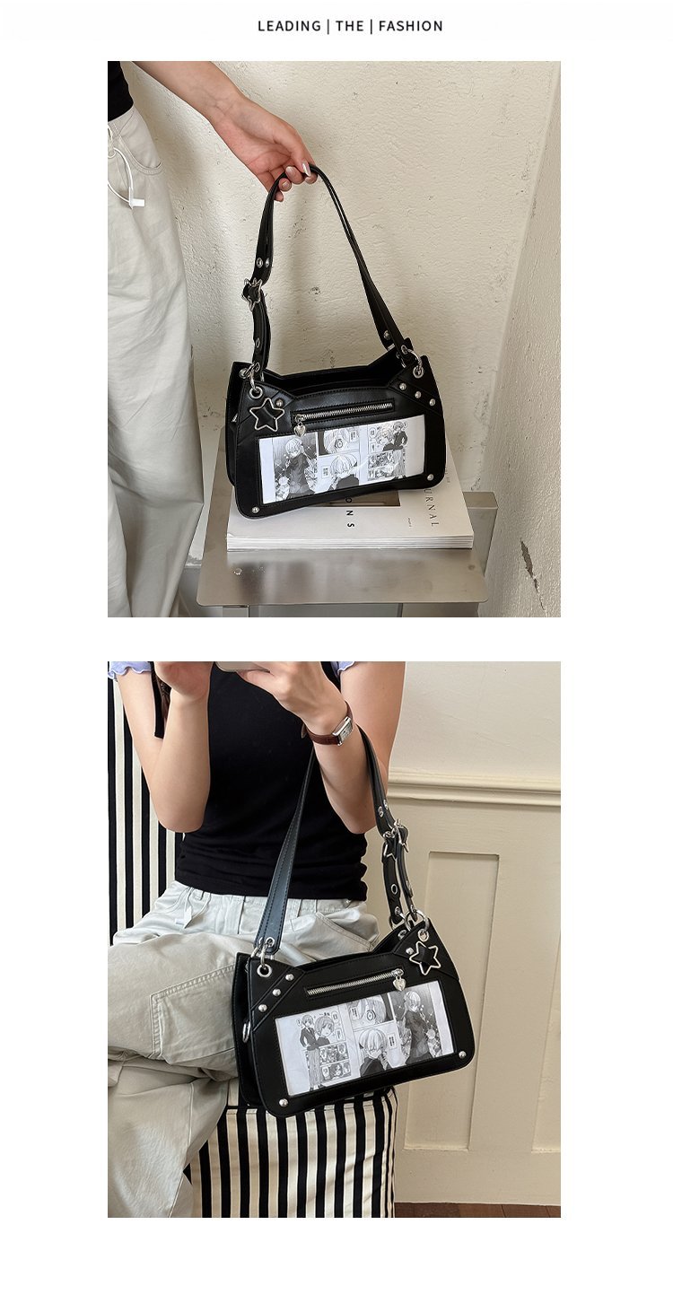Women's Animal Print Square PU Leather Crossbody Bag detail 12