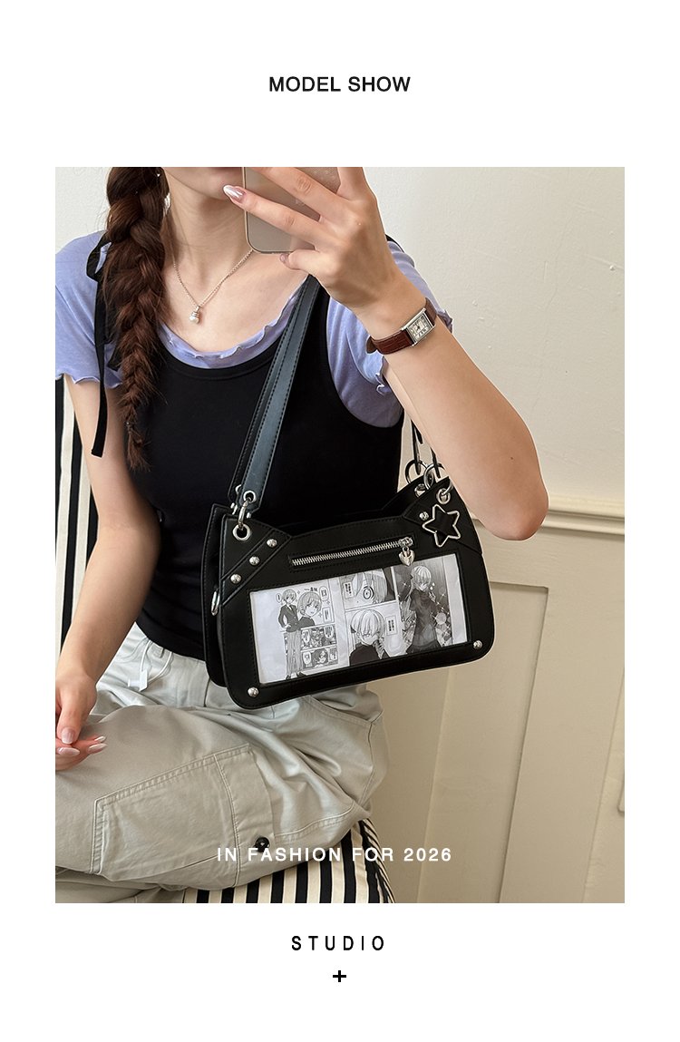 Women's Animal Print Square PU Leather Crossbody Bag detail 13