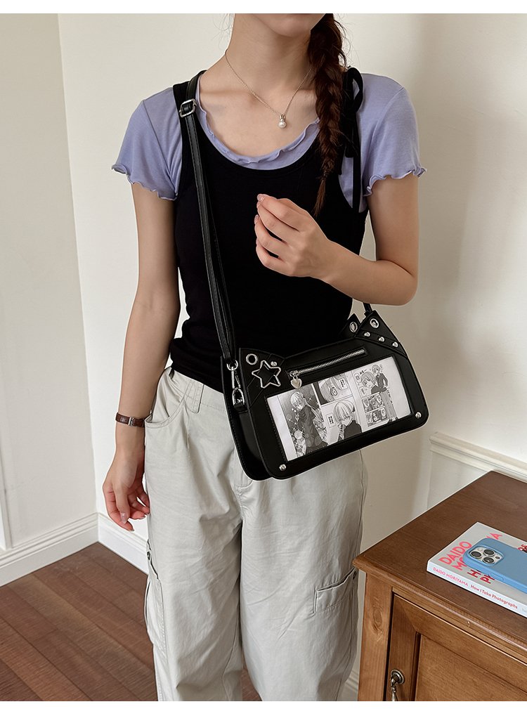 Women's Animal Print Square PU Leather Crossbody Bag detail 20