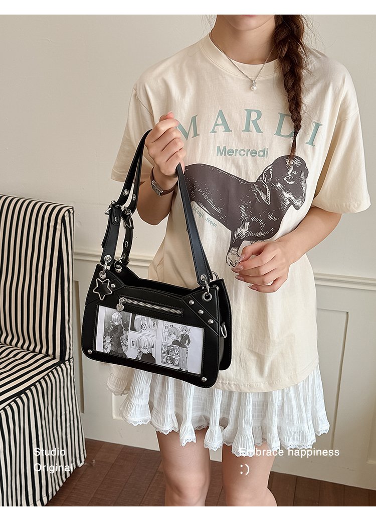 Women's Animal Print Square PU Leather Crossbody Bag detail 25