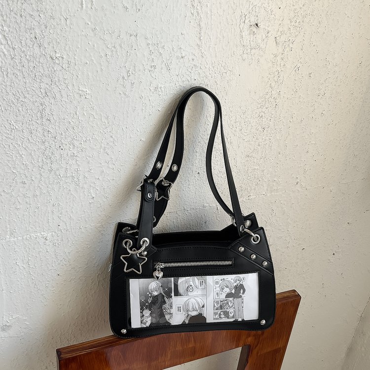 Women's Animal Print Square PU Leather Crossbody Bag view 1