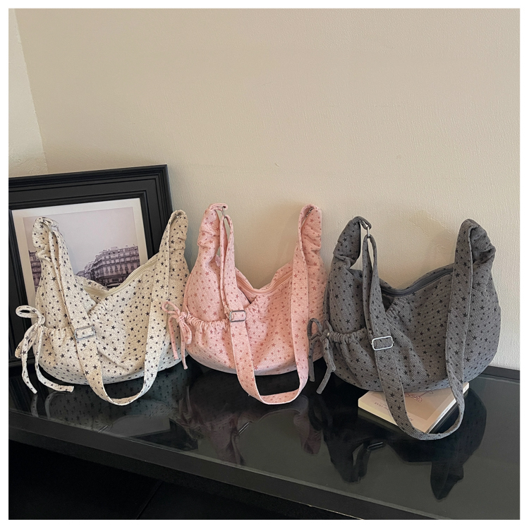 Women's Printed Dumpling Crossbody Bag with Adjustable Strap view 2