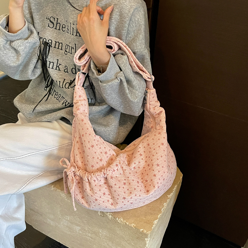 Women's Printed Dumpling Crossbody Bag with Adjustable Strap detail 2