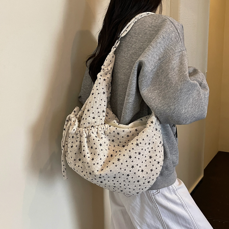 Women's Printed Dumpling Crossbody Bag with Adjustable Strap detail 3
