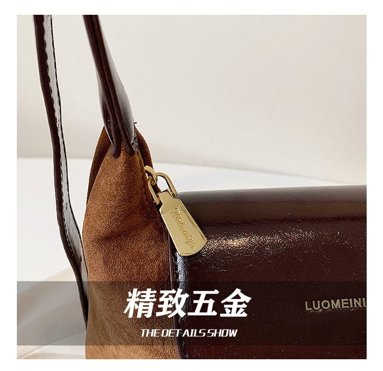 Women's Professional PU Leather Crossbody Bag with Zipper detail 13