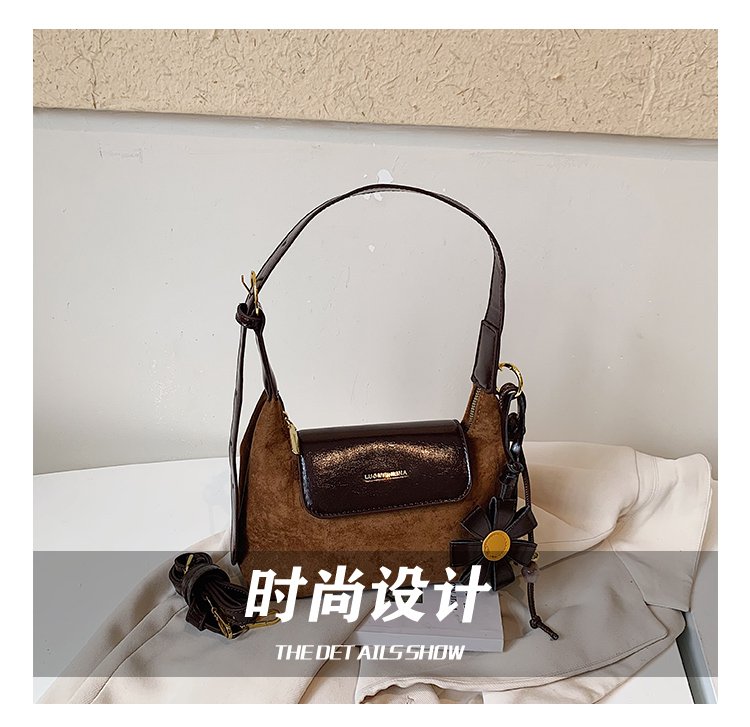 Women's Professional PU Leather Crossbody Bag with Zipper detail 14