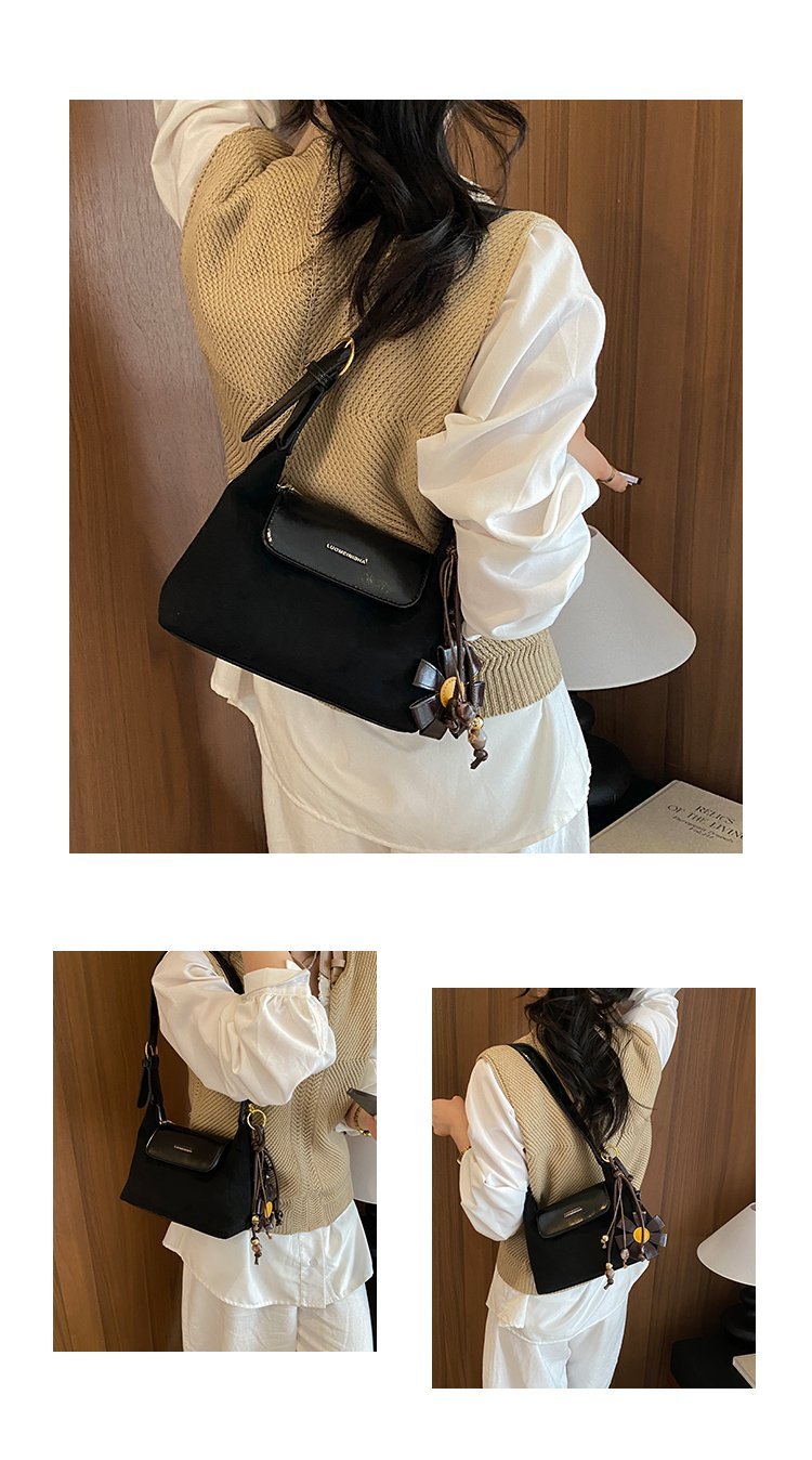 Women's Professional PU Leather Crossbody Bag with Zipper detail 8