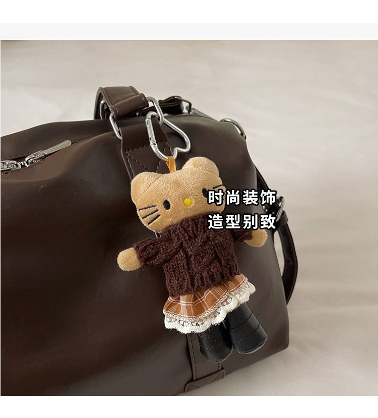 Women's Timeless PU Leather Crossbody Bag with Zipper detail 8