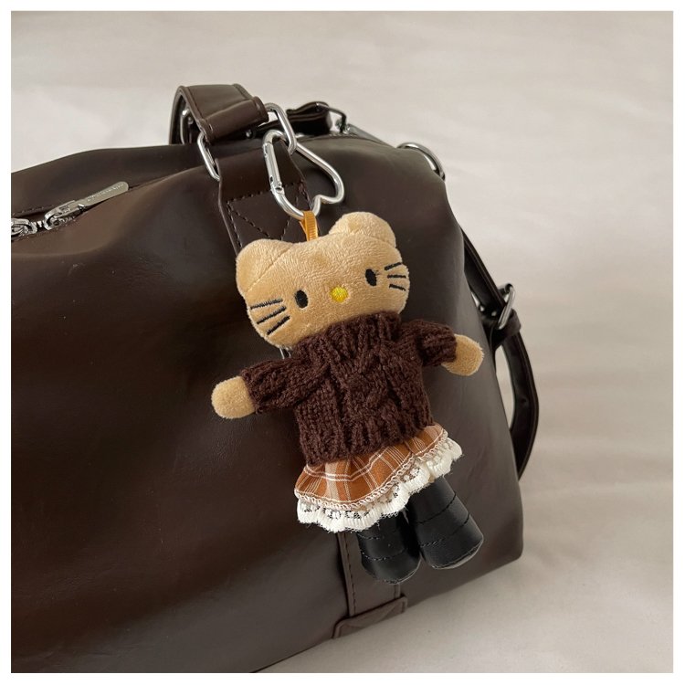 Women's Timeless PU Leather Crossbody Bag with Zipper detail 9