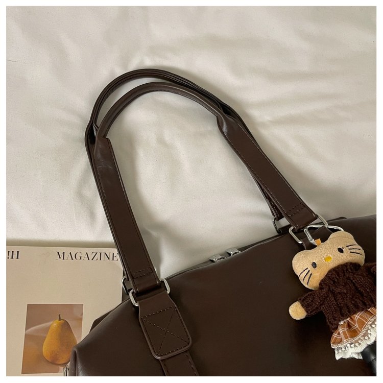 Women's Timeless PU Leather Crossbody Bag with Zipper detail 13